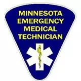 blue and white Minnesota EMT patch